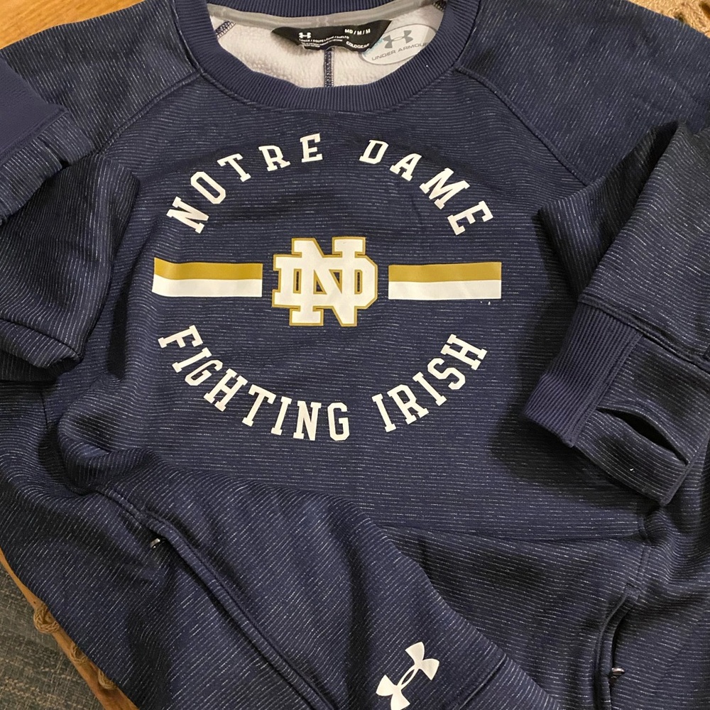 EUC Under Armour Notre Dame sweatshirt